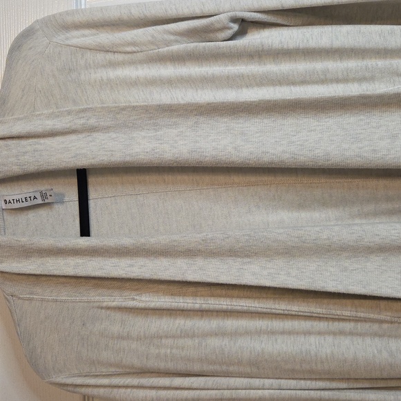 Athleta Cream Draped Cardigan - Picture 3 of 4